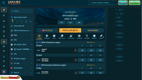LaraBet Casino sport
