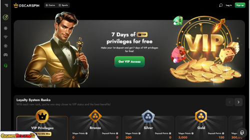 OscarSpin Casino vip-programma