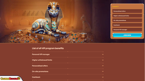 Cleobetra Casino vip-programma