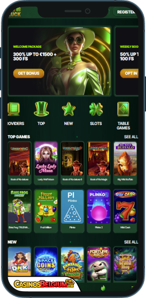 MyLuck Casino Mobiele applicatie