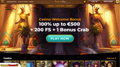 Amunra Casino kort overzicht