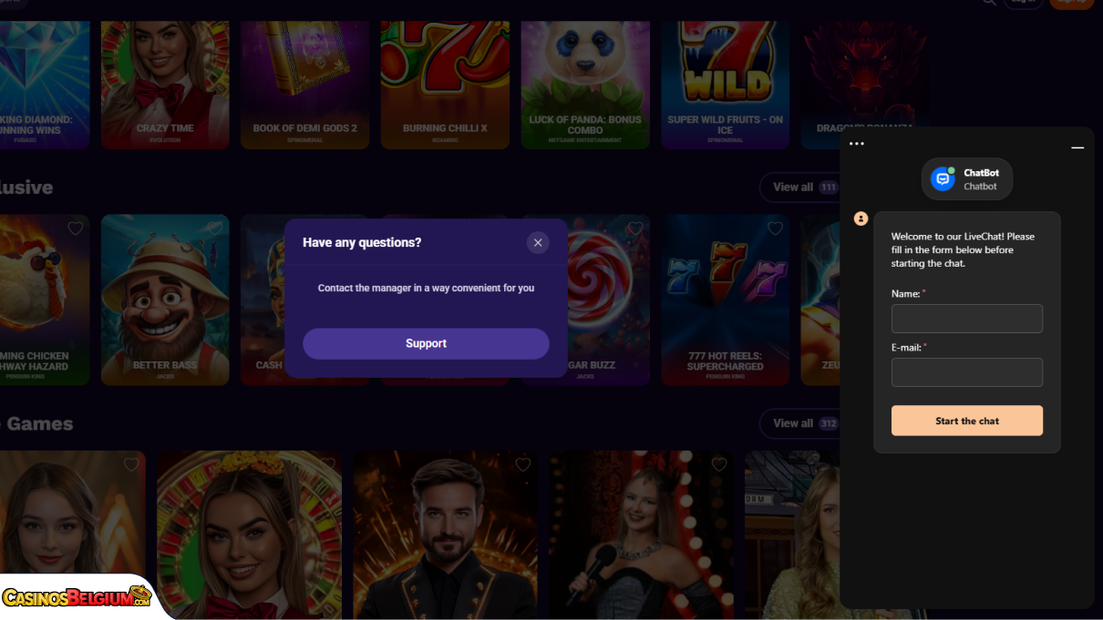 Liraspin Casino Klantenondersteuning