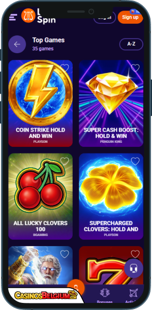 Liraspin Casino Mobiele applicatie