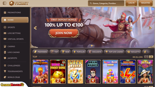 Vicibet Casino kort overzicht