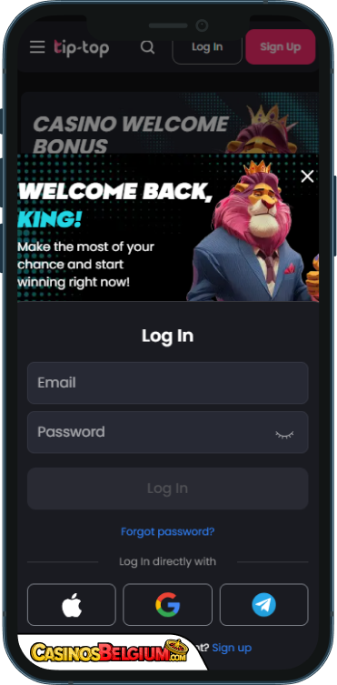Tip-Top Bet Casino Inloggen