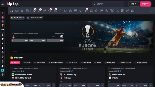 Tip-Top Bet Casino Sport