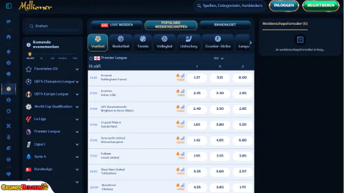 Millioner Casino sport