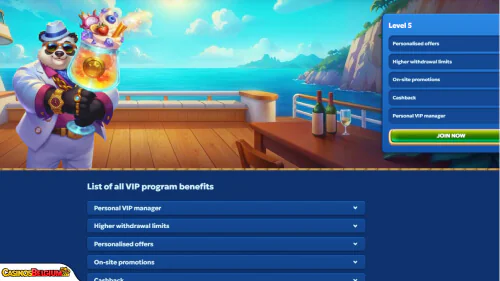 Pandido Casino vip-programma
