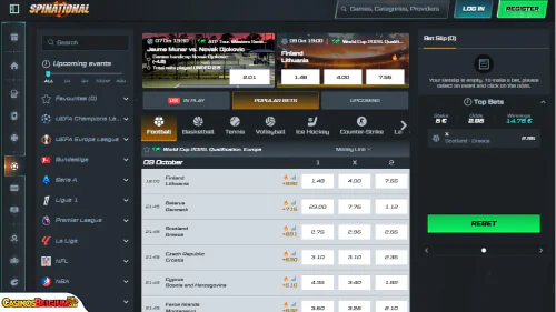 Spinational Casino Sport