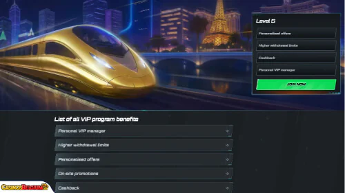 Spinational Casino vip-programma