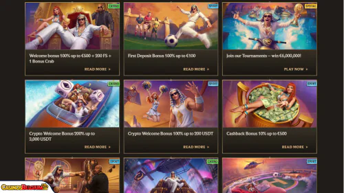 Realz Casino Bonussen