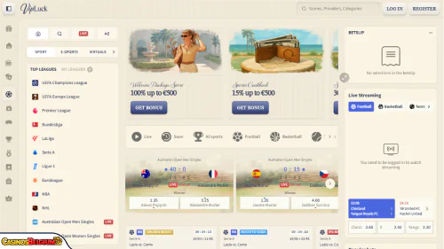 VipLuck Casino sport