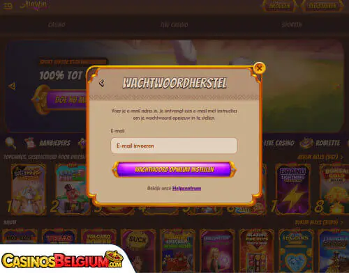 Alawin Casino Problemen met inloggen