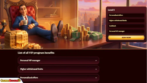 Casoola Casino vip-programma