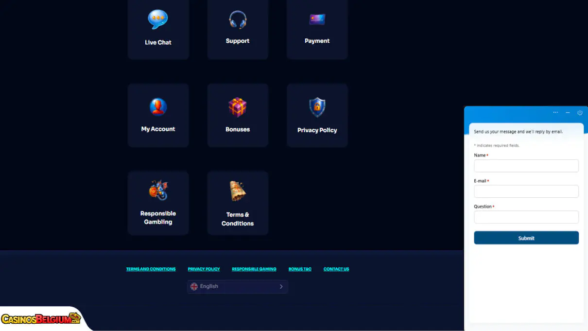 SpinDragons Casino Klantenondersteuning