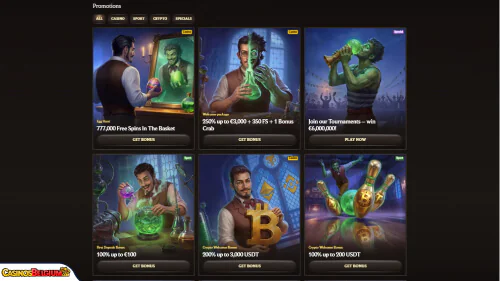 AlterSpin Casino Bonussen