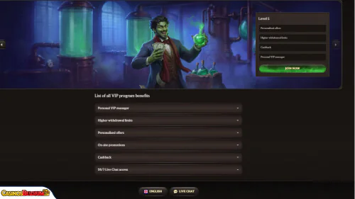 AlterSpin Casino vip-programma