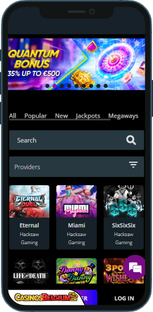 x7 Casino Mobiele applicatie