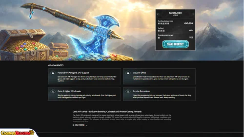 godz Casino vip-programma