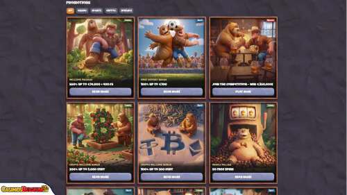 Bearo Casino Bonussen
