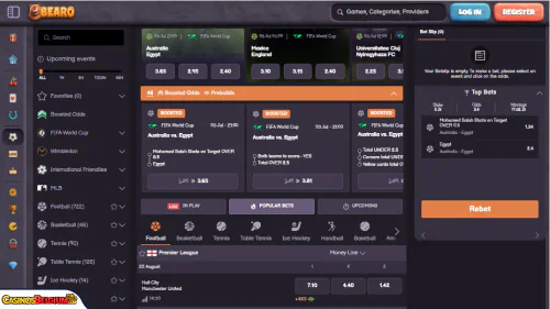 Bearo Casino Sport