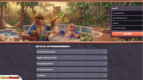 Bearo Casino vip-programma